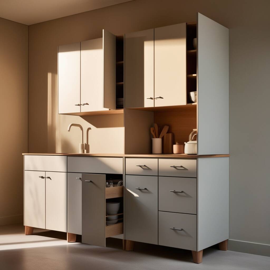 small kitchen cabinets