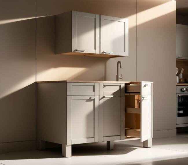 small kitchen cabinets